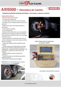 44 Ficha Alineadora AXIS 500 Haweka pdf