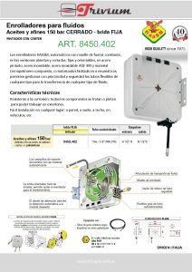 66 Ficha RAASM 8450.402 Enrollador cerrado Aceite pdf