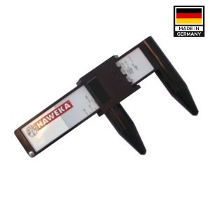 Calibre para medir la distancia entre bulones de ruedas