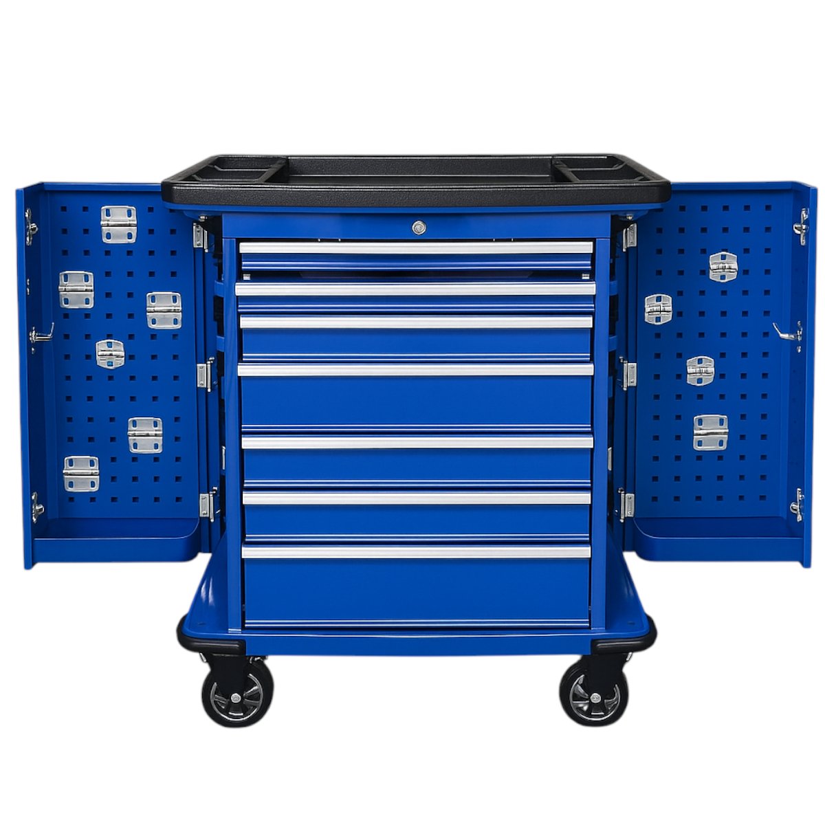 Mueble Móvil Porta Herramientas de Seis cajones con Guarda Objetos 1 Mueble Móvil Porta Herramientas de Seis cajones con Guarda Objetos