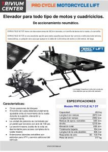 Ficha Elevador Moto ProCycle XLT DT pdf
