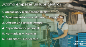 recomendaciones para abrir un lubricentro