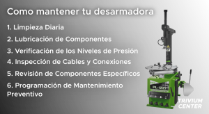 como mantener una desarmadora