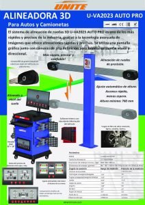 alineadora u va2023 auto pro alineadora 3d pdf